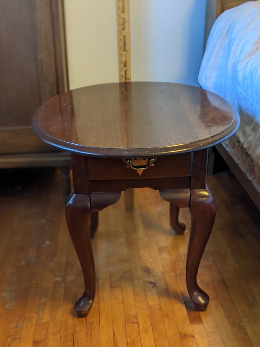 Mahogany End Table