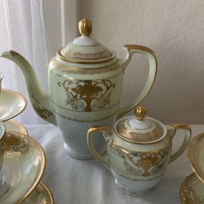 L509 14pc Set of Adeline China Made in Occupied Japan