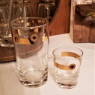 Lot #244  Totally Cool MidCentury Bar in the form of a Barrel - never used