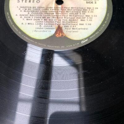 1968 Beatles White Vinyl Album Original Serial Number 757
