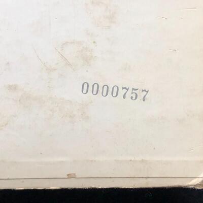 1968 Beatles White Vinyl Album Original Serial Number 757