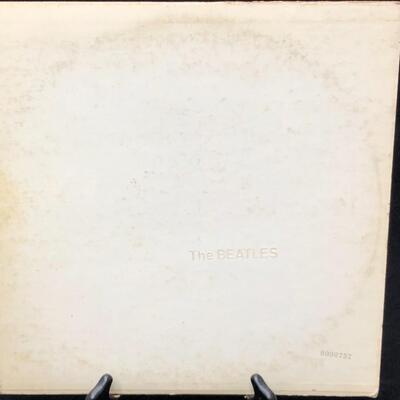 1968 Beatles White Vinyl Album Original Serial Number 757