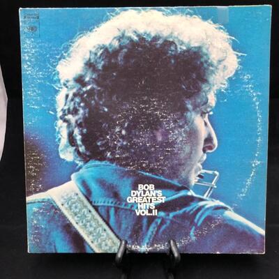 1971 Bob Dylan's Greatest Hits Vintage Vinyl Record