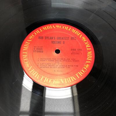 1971 Bob Dylan's Greatest Hits Vintage Vinyl Record