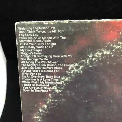 1971 Bob Dylan's Greatest Hits Vintage Vinyl Record
