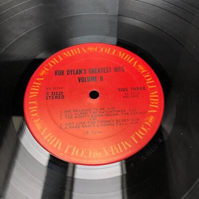 1971 Bob Dylan's Greatest Hits Vintage Vinyl Record