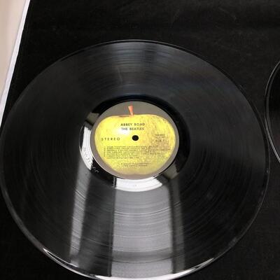 Lot of 3 Beatles Vintage Vinyl Records and Song Book