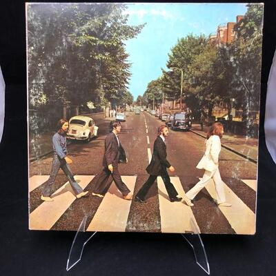 Lot of 3 Beatles Vintage Vinyl Records and Song Book