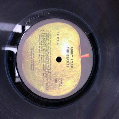 Lot of 3 Beatles Vintage Vinyl Records and Song Book