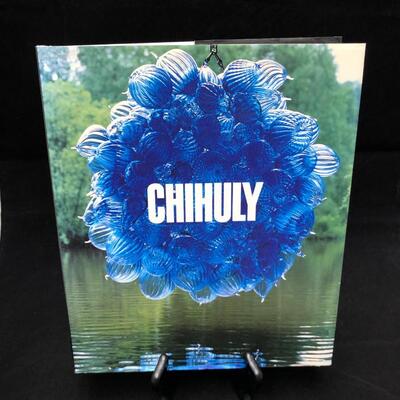 Signed Chihuly Color Hardback Book