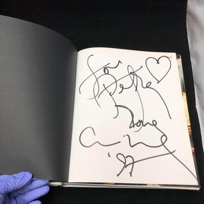 Signed Chihuly Color Hardback Book