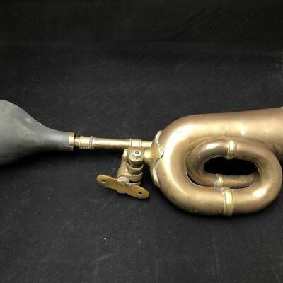 Antique India Brass Car or Rickshaw Horn