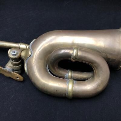 Antique India Brass Car or Rickshaw Horn