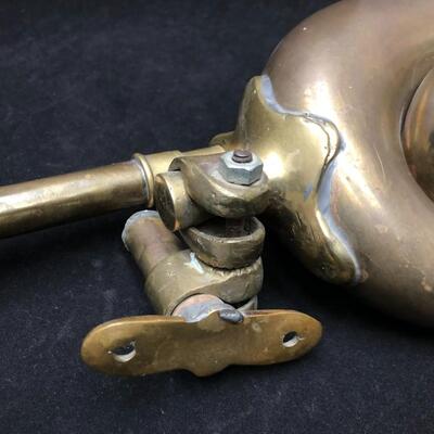 Antique India Brass Car or Rickshaw Horn