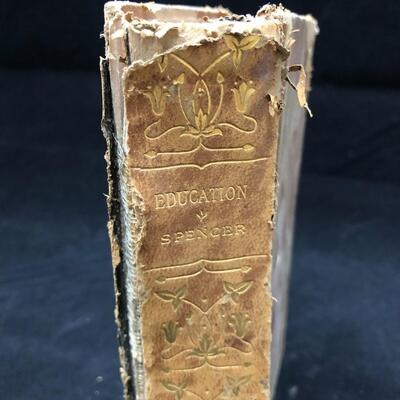 Antique Education by Herbert Spencer Book Hurst & Company New York