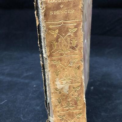 Antique Education by Herbert Spencer Book Hurst & Company New York