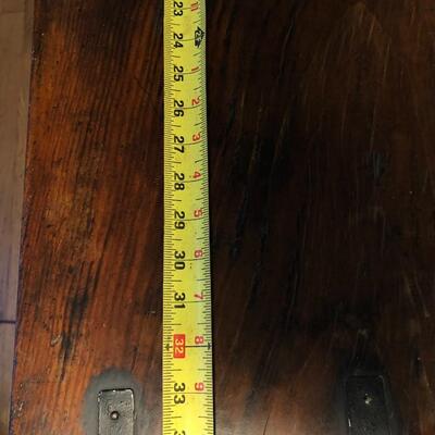 Antique Asian Tansu Style Wood Chest