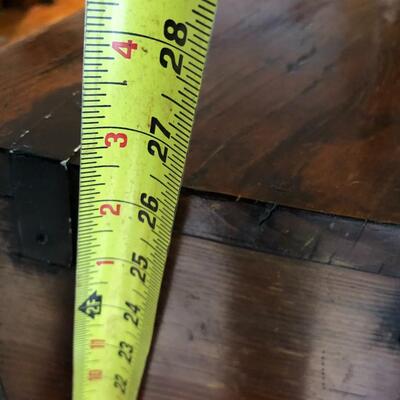 Antique Asian Tansu Style Wood Chest