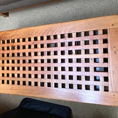 Antique Salvaged Ship Grate Coffee Table