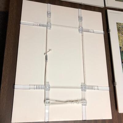 Lot of 4 Vincent Van Gogh Art Prints Glass Covered