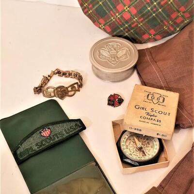 Lot #252  Vintage Brownie Girl Scout Lot