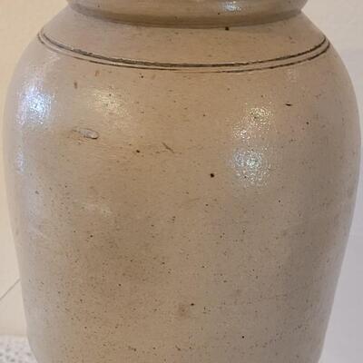 Lot 147: Antique Stoneware Crock