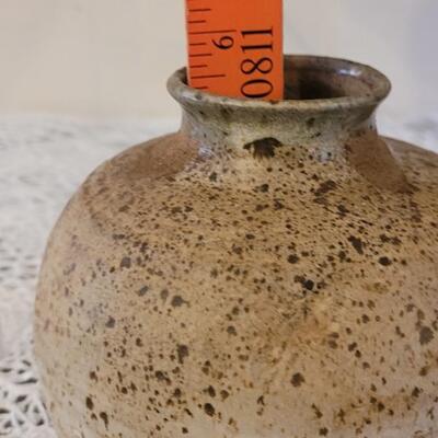 Lot 151: Ceramic Vessel and Bowl- Marked by Makers on Bottoms