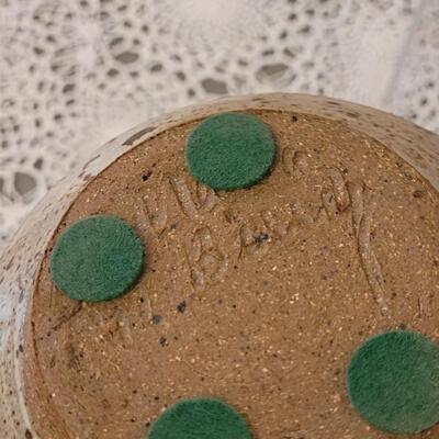 Lot 151: Ceramic Vessel and Bowl- Marked by Makers on Bottoms