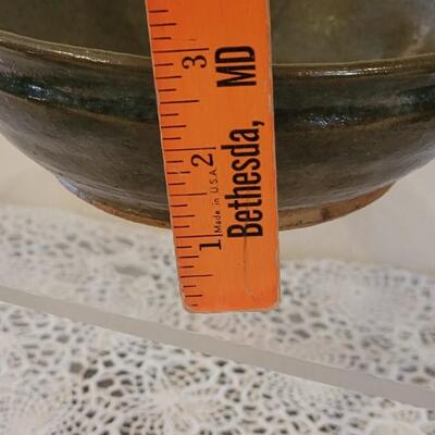 Lot 151: Ceramic Vessel and Bowl- Marked by Makers on Bottoms