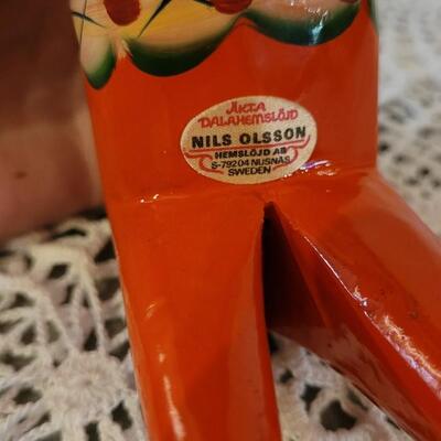 Lot 153: Nils Olsson Swedish Wood Horse