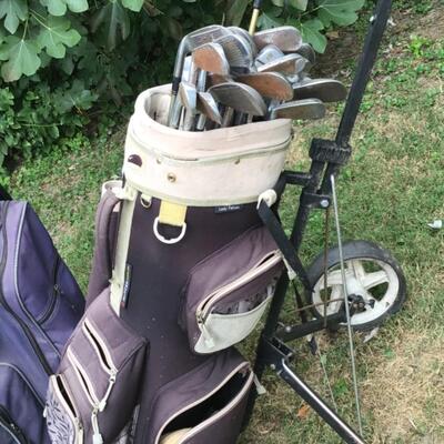 O807 Golf Bags & Carry Cart