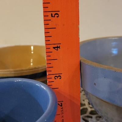 Lot 164: (3) Vintage Stoneware Bowls