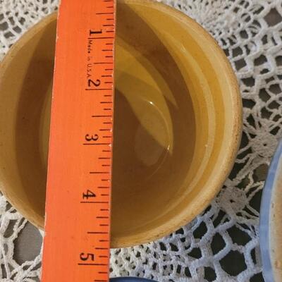 Lot 164: (3) Vintage Stoneware Bowls