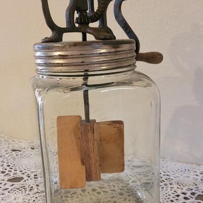 Lot 165: Antique Dazey Butter Churn #40