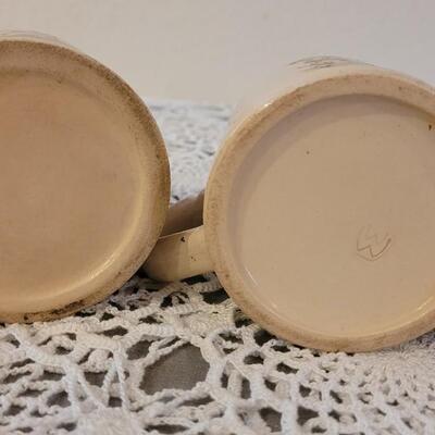 Lot 167: (4) Antique Nursery Rhymes Ceramic Mugs