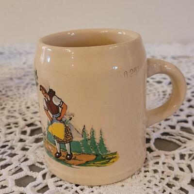 Lot 167: (4) Antique Nursery Rhymes Ceramic Mugs