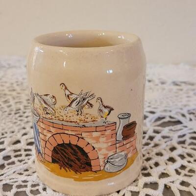 Lot 167: (4) Antique Nursery Rhymes Ceramic Mugs