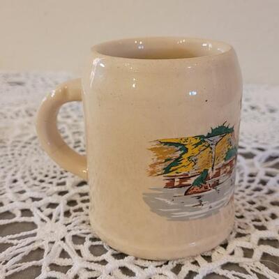 Lot 167: (4) Antique Nursery Rhymes Ceramic Mugs