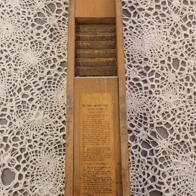 Lot 176: Antique Catawissa Specialty Vegetable Cutter with Original Tag Attached