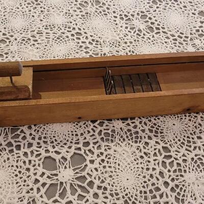 Lot 176: Antique Catawissa Specialty Vegetable Cutter with Original Tag Attached
