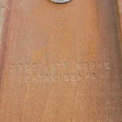 Lot 176: Antique Catawissa Specialty Vegetable Cutter with Original Tag Attached