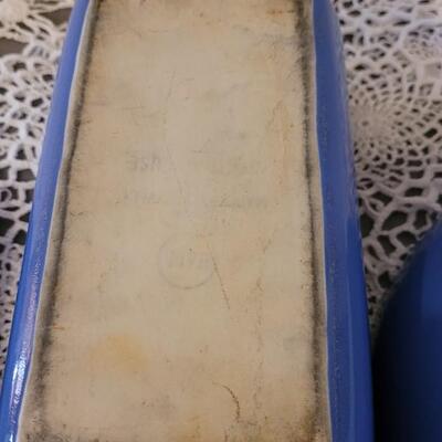 Lot 178: Vintage Hall China Blue Dishes