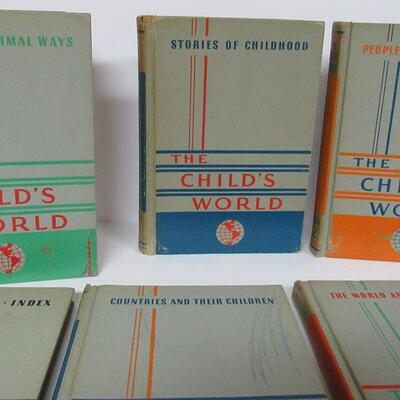 Vintage Childrens Hard Cover Books: 1948-1954, Read Description For Details