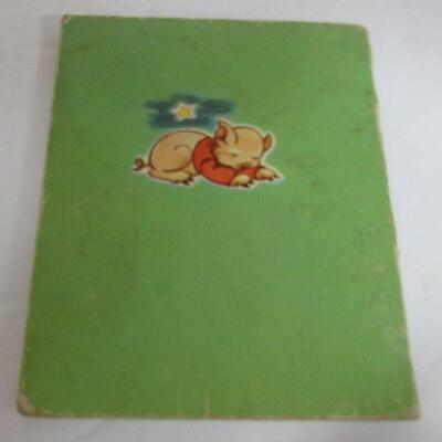 1947 Cloth Book Baby's Mother Goose, 3 Tiny Tales Books Read Description