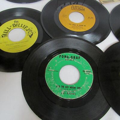 Lot of Older Misc 45 RPM Records