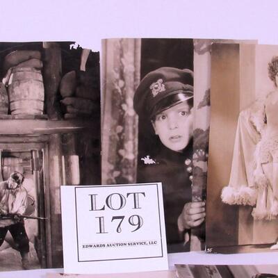 Lot of Misc Appr 1920s-50s (Give or Take) Movie Star Photos, Lon Chaney, Jackie Googan, Buster Keaton, More