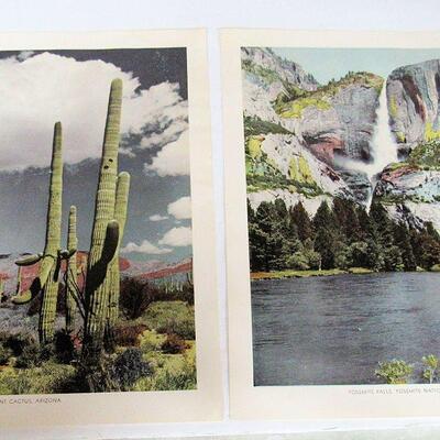 Nice Folder Photos Grandeur of the West From the Southern Pacific Lines, See All Photos, Lot of Vintage Travel Booklets WI Dells