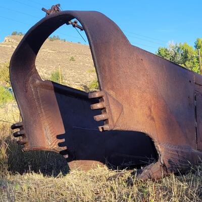 Lot 183: Antique Farm Tractor Part Yard Deco