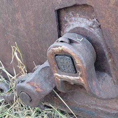 Lot 183: Antique Farm Tractor Part Yard Deco