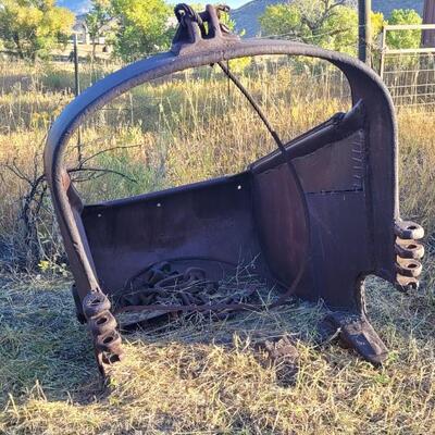 Lot 183: Antique Farm Tractor Part Yard Deco